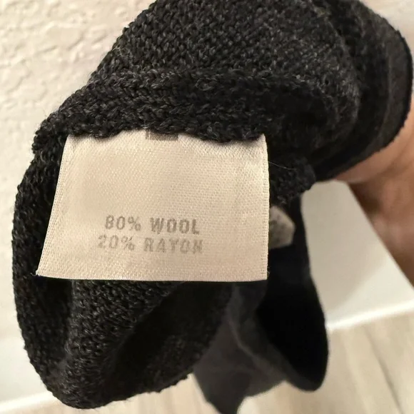 St. John Collection Santana Knit Jacket Pants wide leg Set Black Wool Blend - Picture 10 of 16